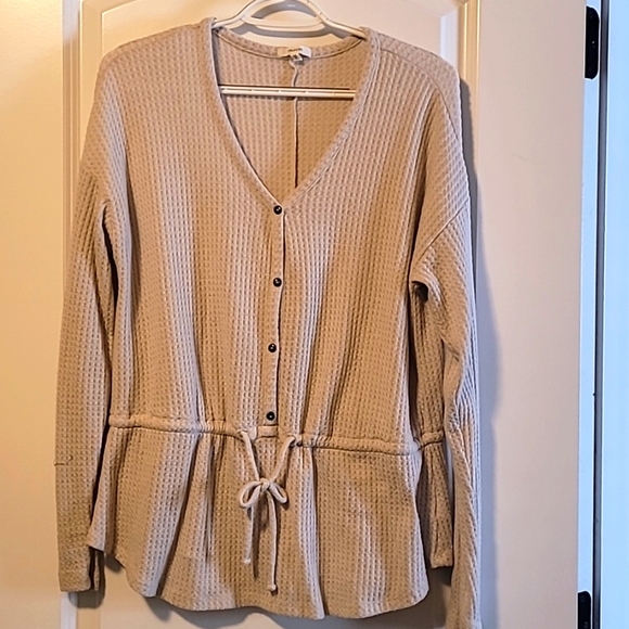 Maurices Tops - Maurices Waffle Top